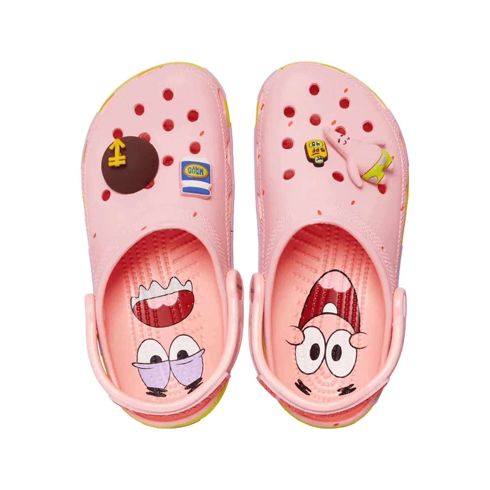 Crocs Classic Clog SpongeBob Schwammkopf Patrick Star Oben
