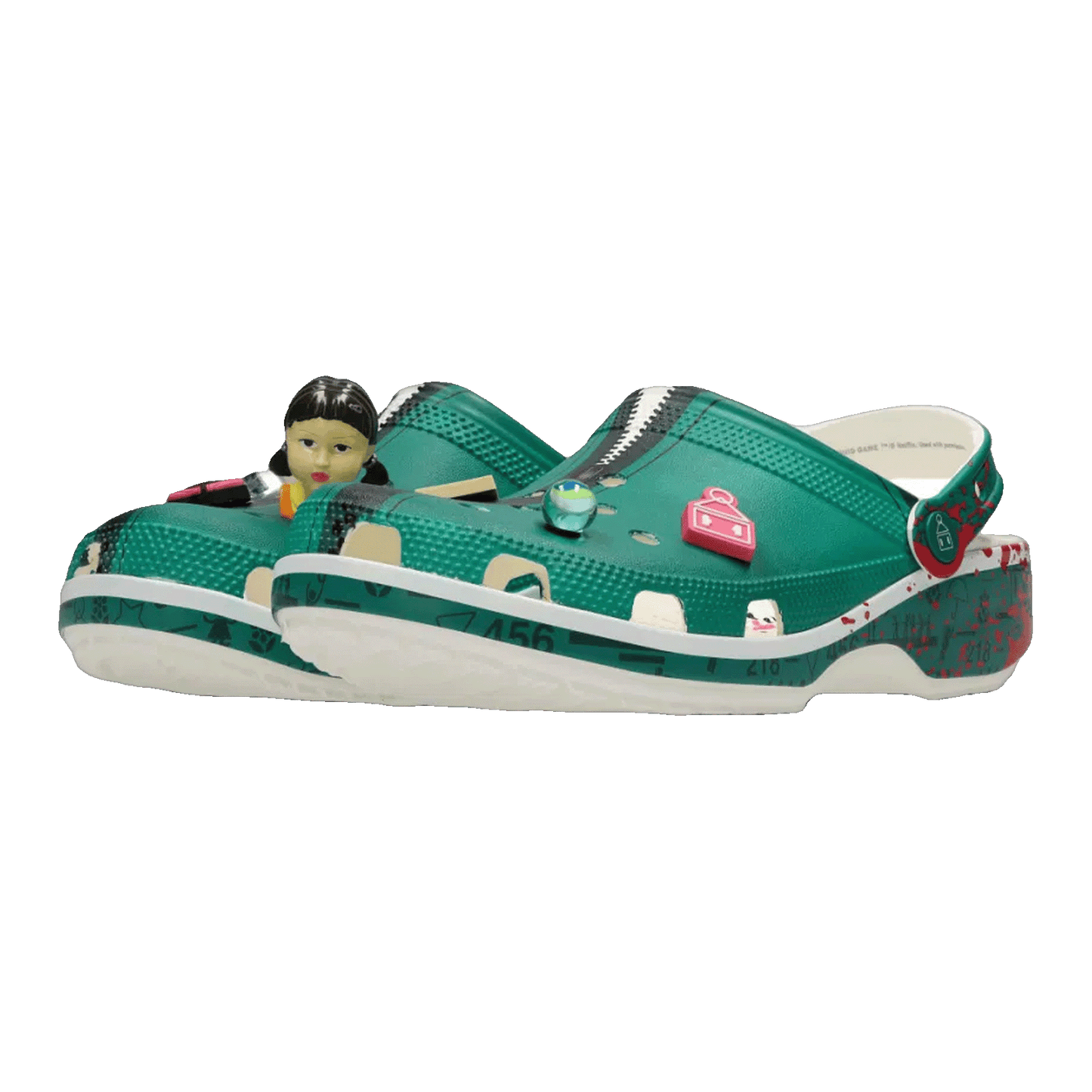 Crocs Classic Clog Squid Game Side