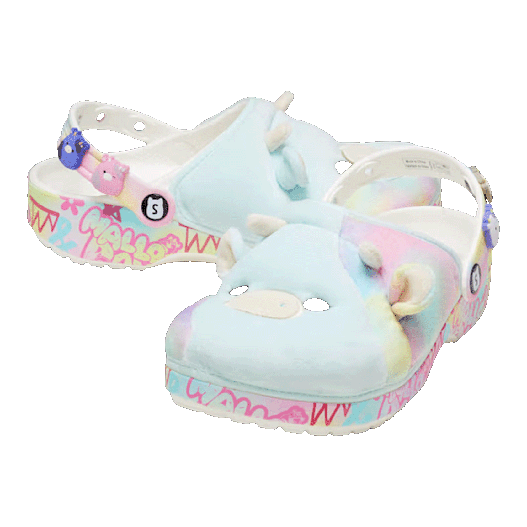 Crocs Classic Clog Squishmallow Cow (Kids) Side