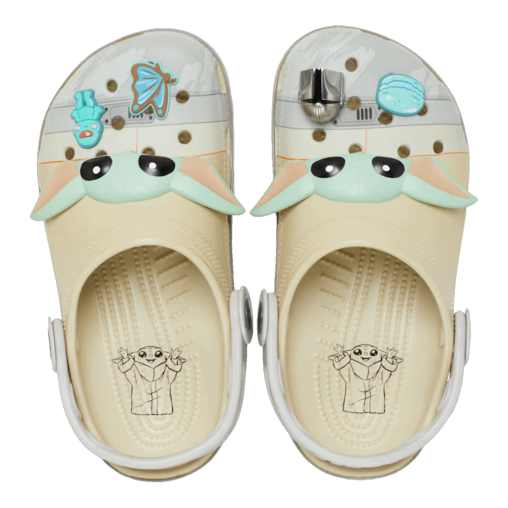 Crocs Classic Clog Star Wars Grogu (Kids) Oben