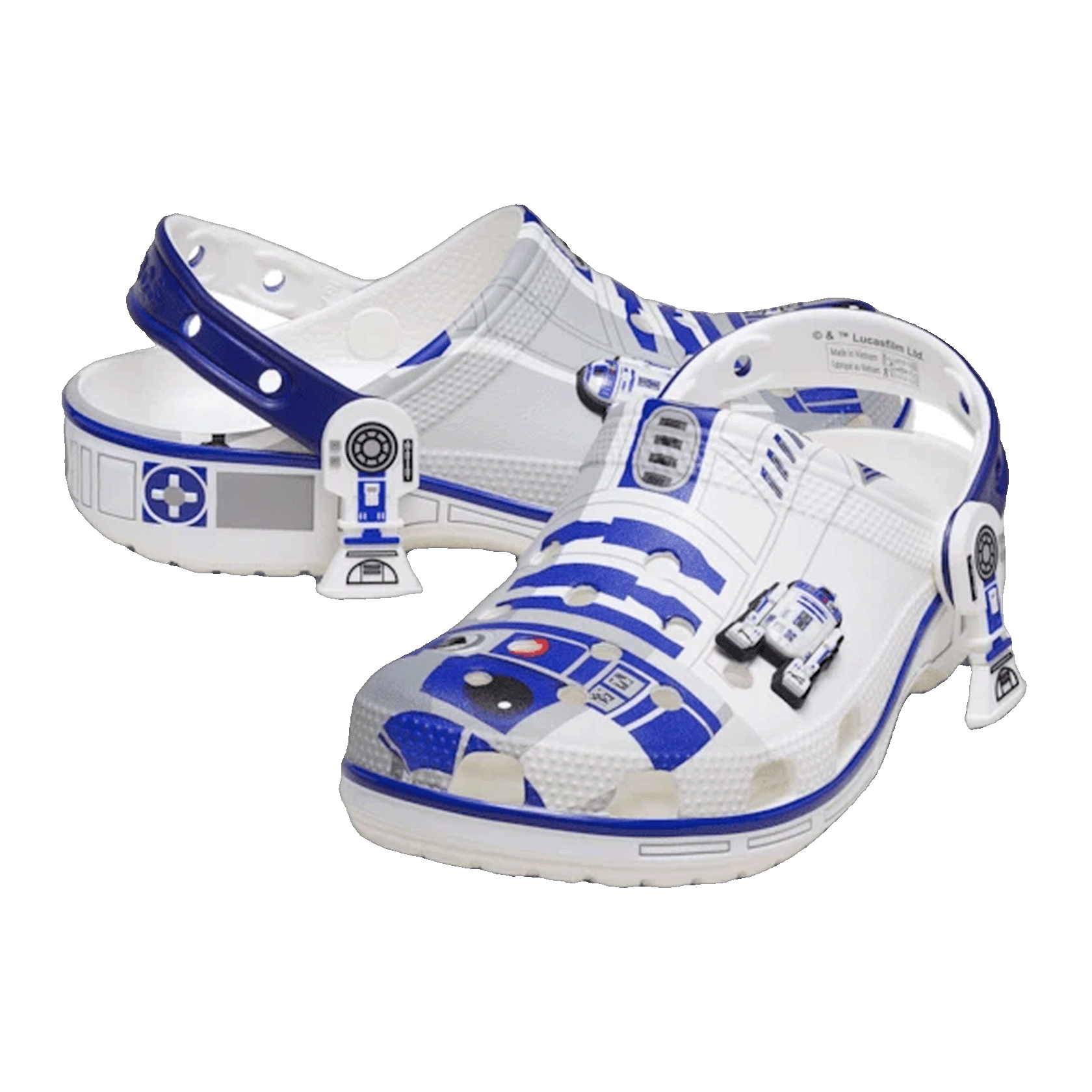 Crocs Classic Clog Star Wars R2-D2 Side