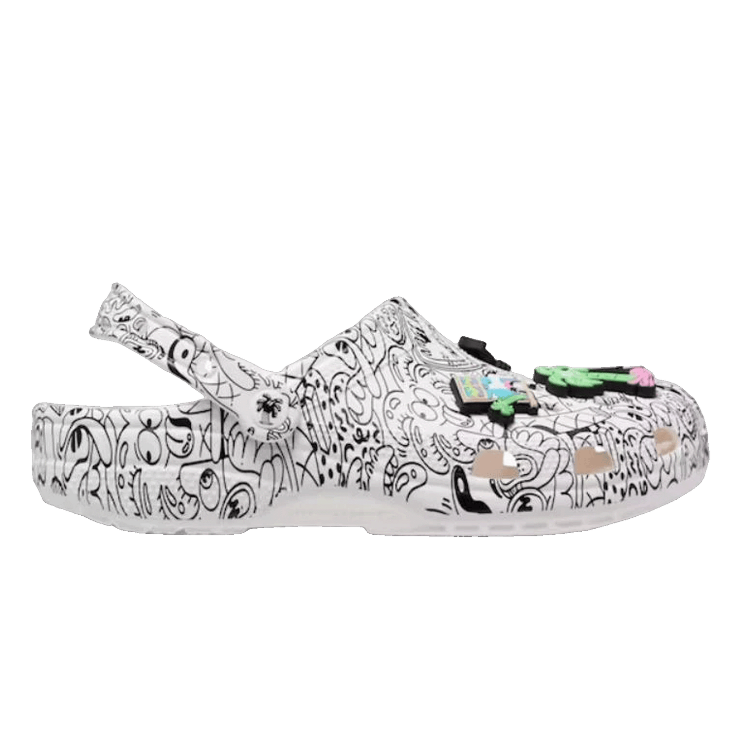 Crocs Classic Clog Steven Harrington Quickstrike White Black