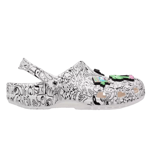 Crocs Classic Clog Steven Harrington Quickstrike White Black