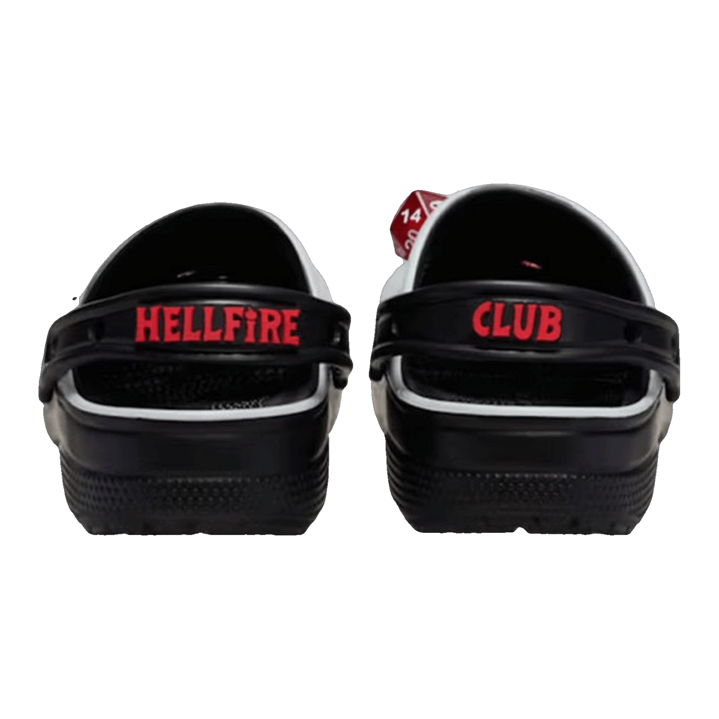 Crocs Classic Clog Stranger Things Hellfire Back