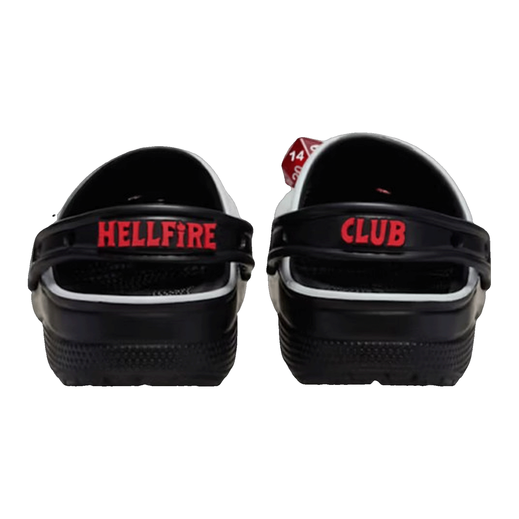 Crocs Classic Clog Stranger Things Hellfire Back
