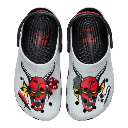 Crocs Classic Clog Stranger Things Hellfire Oben