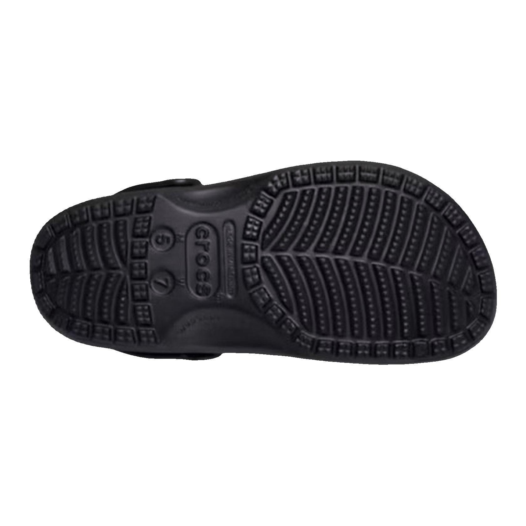 Crocs Classic Clog Stranger Things Hellfire Sohle