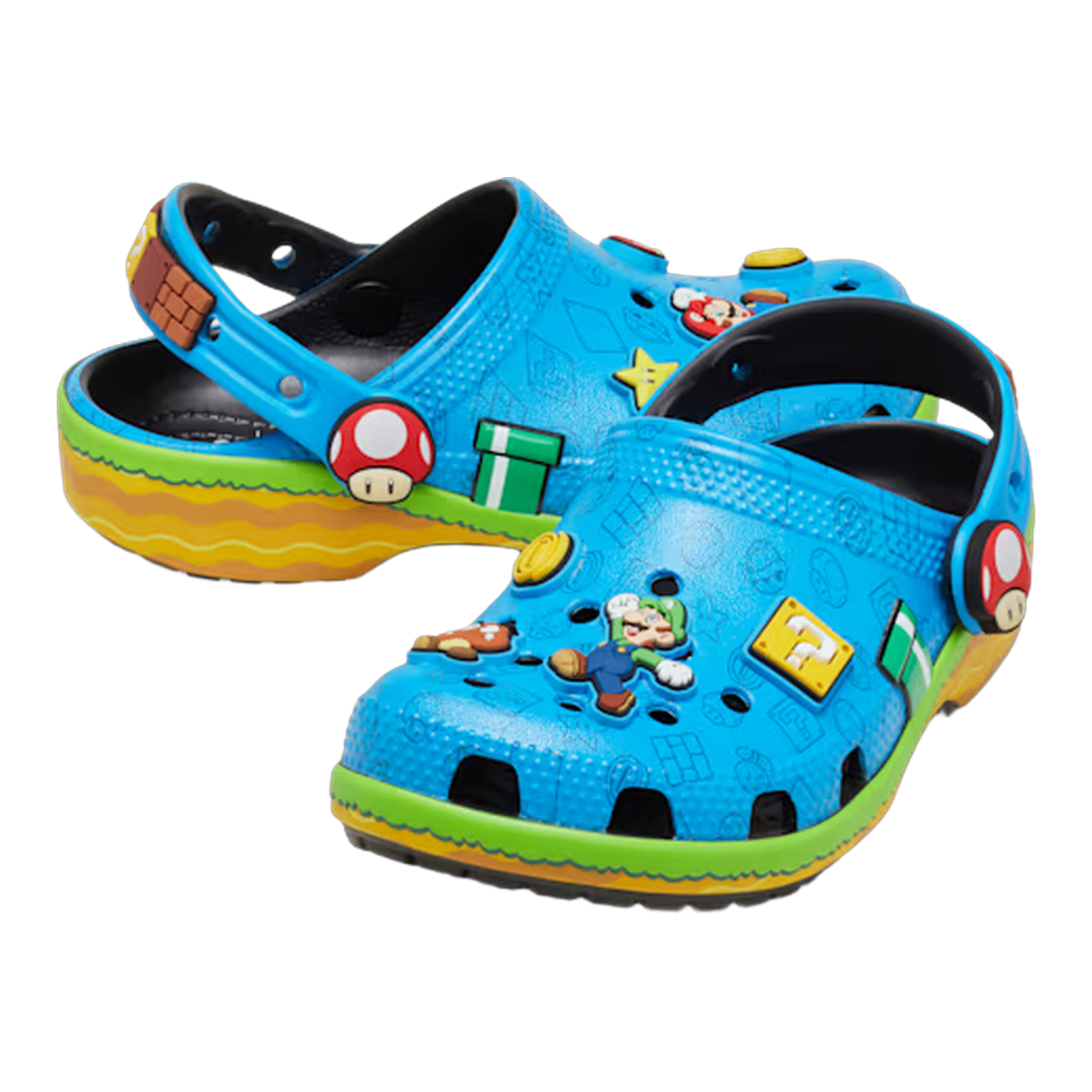 Crocs Classic Clog Super Mario Bros. Super Mario (Kids) Side 212139-90H