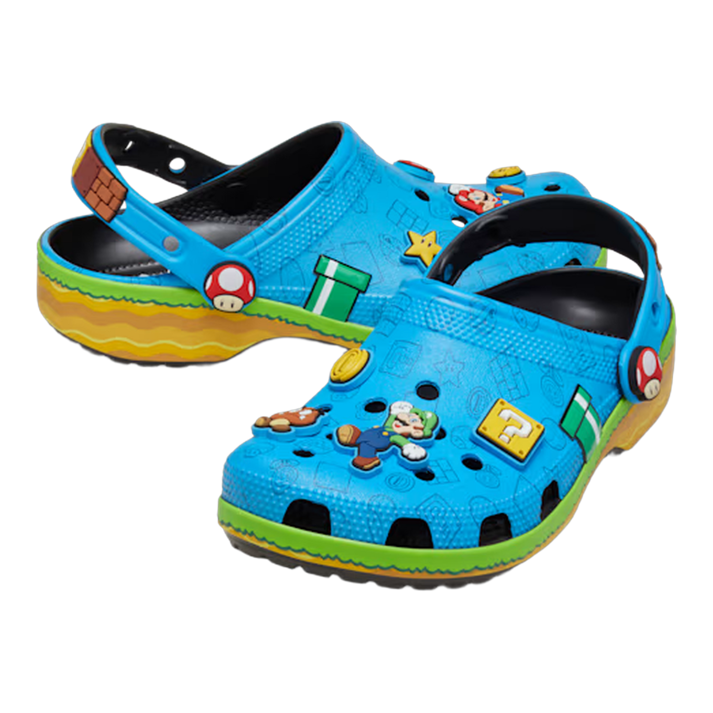 Crocs Classic Clog Super Mario Bros. Super Mario Side 212138-90H