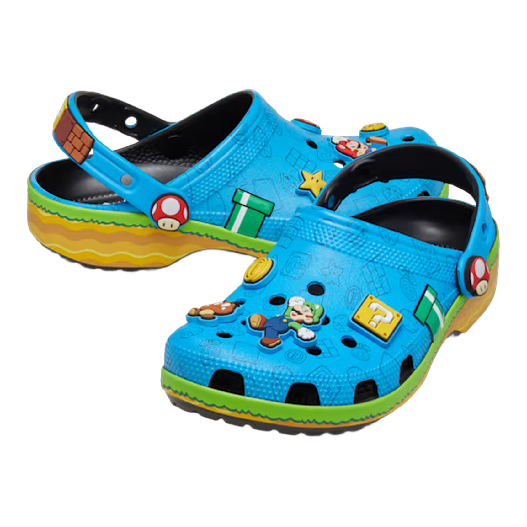 Crocs Classic Clog Super Mario Bros. Super Mario Side 212138-90H