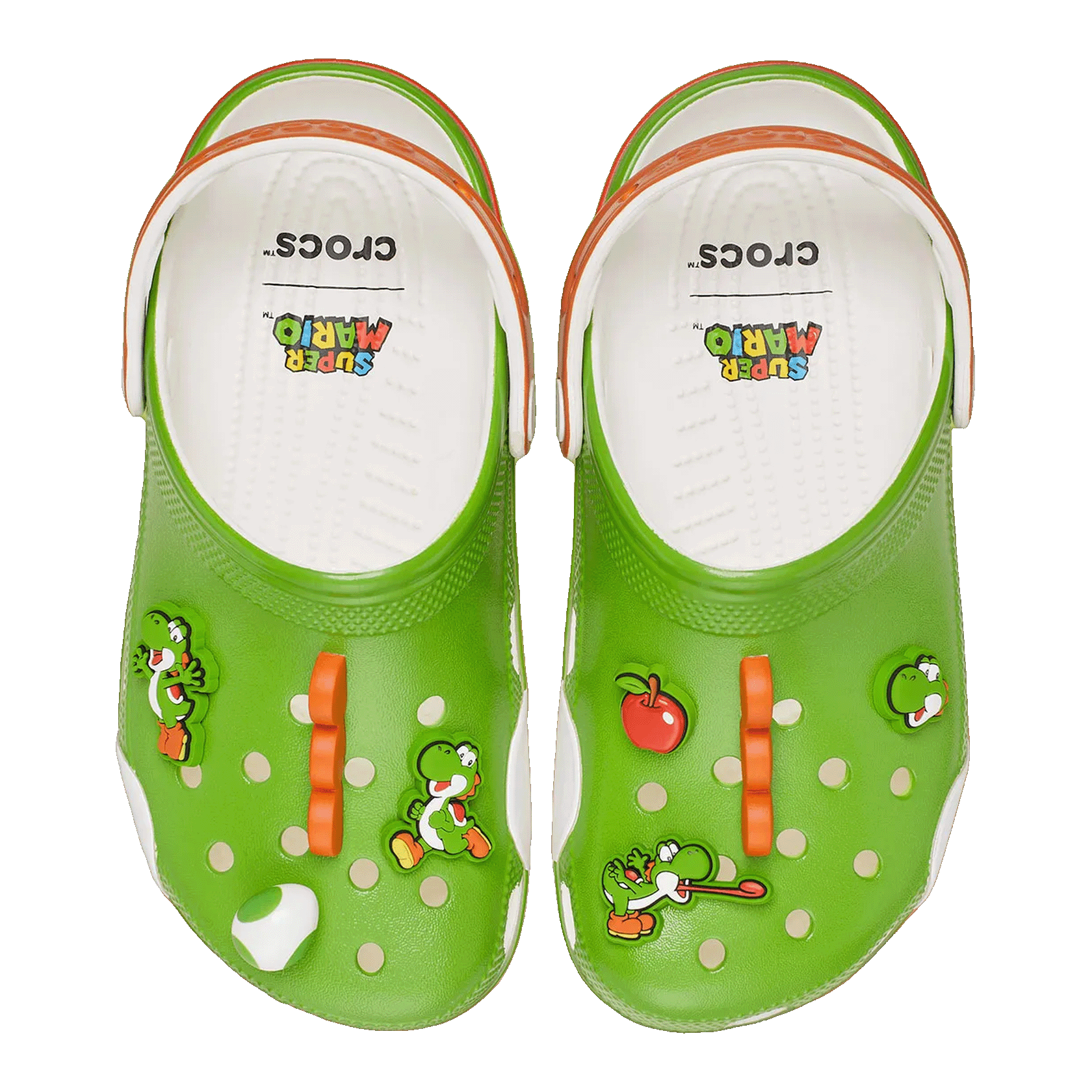 Crocs Classic Clog Super Mario Bros. Yoshi Oben 212136-90H