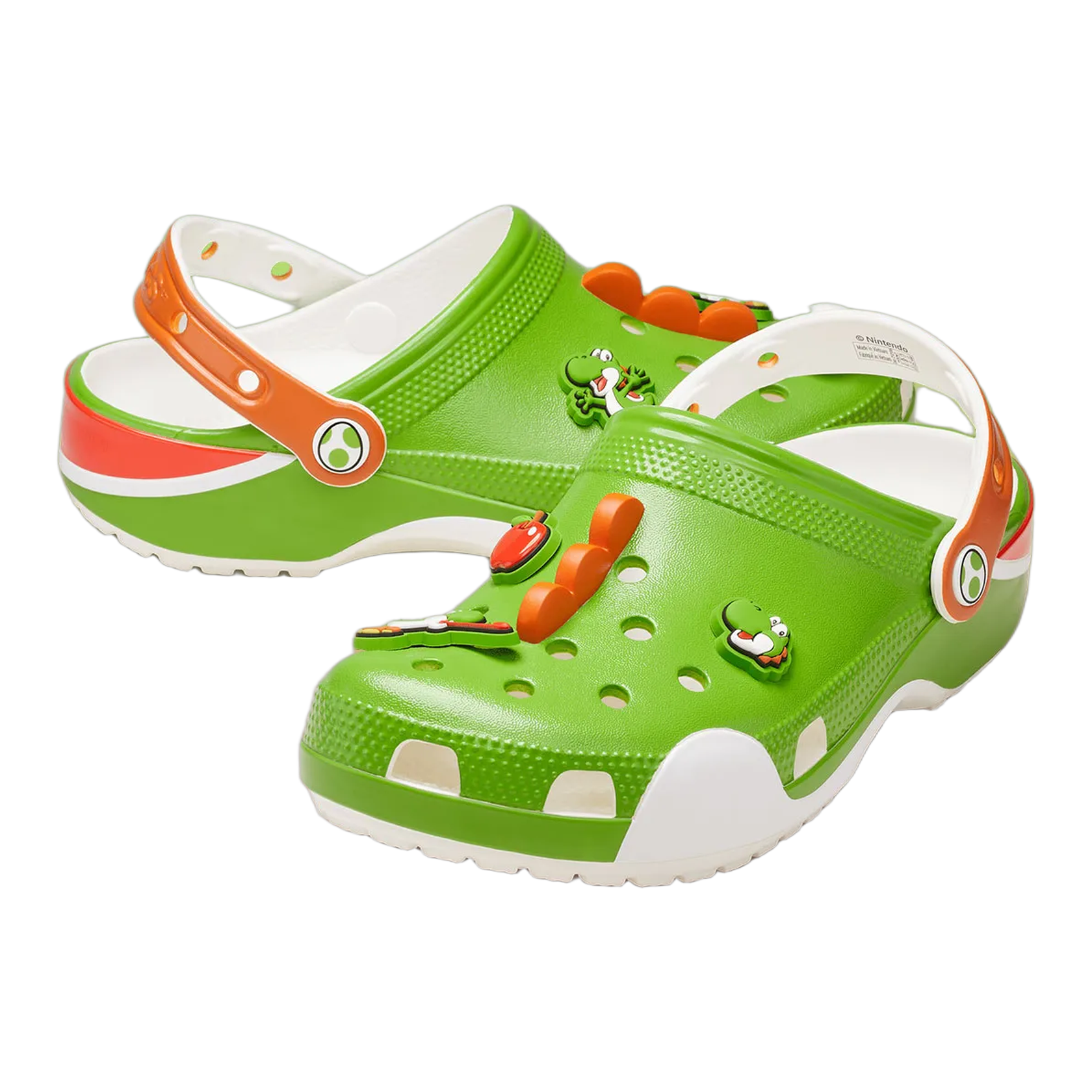 Crocs Classic Clog Super Mario Bros. Yoshi Side 212136-90H