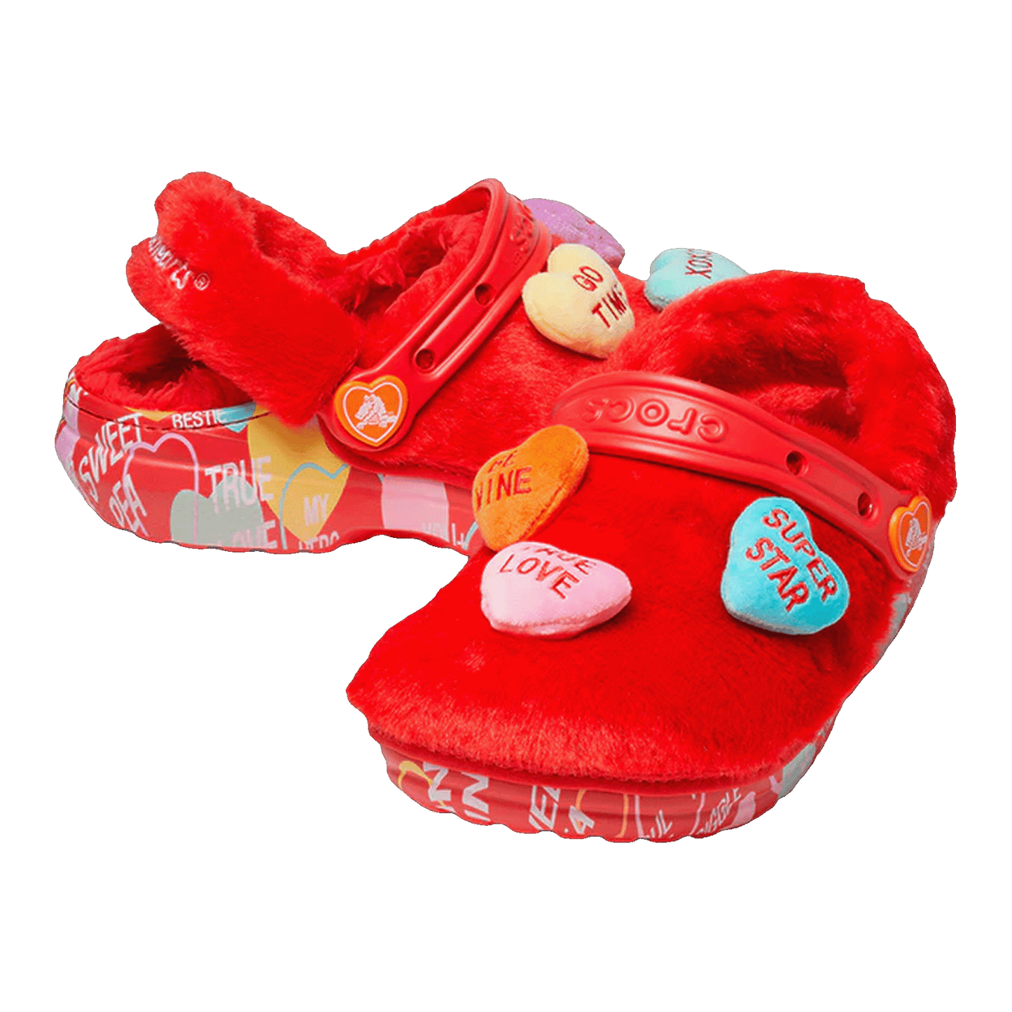 Crocs Classic Clog Sweethearts Side
