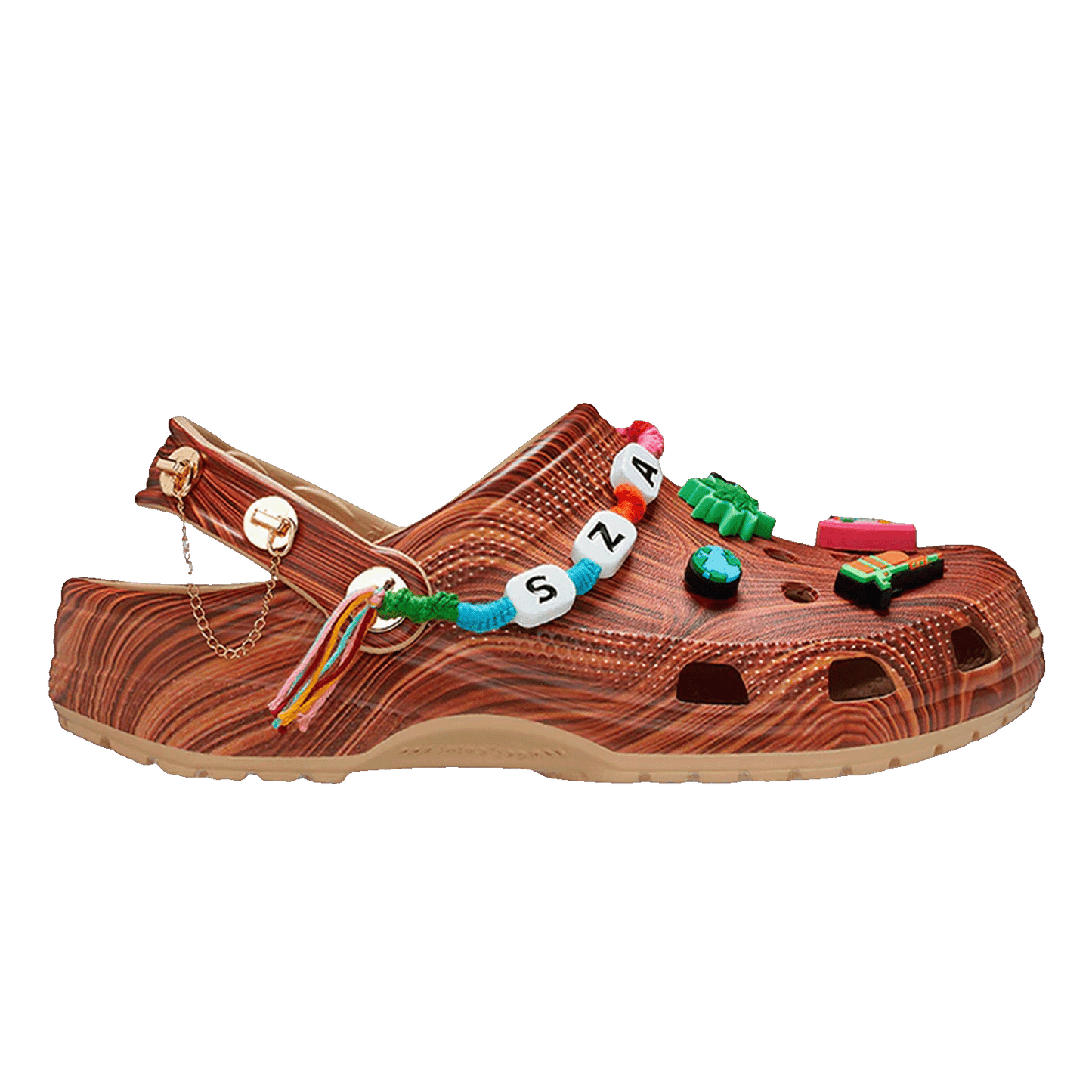Crocs Classic Clog SZA Wood Grain