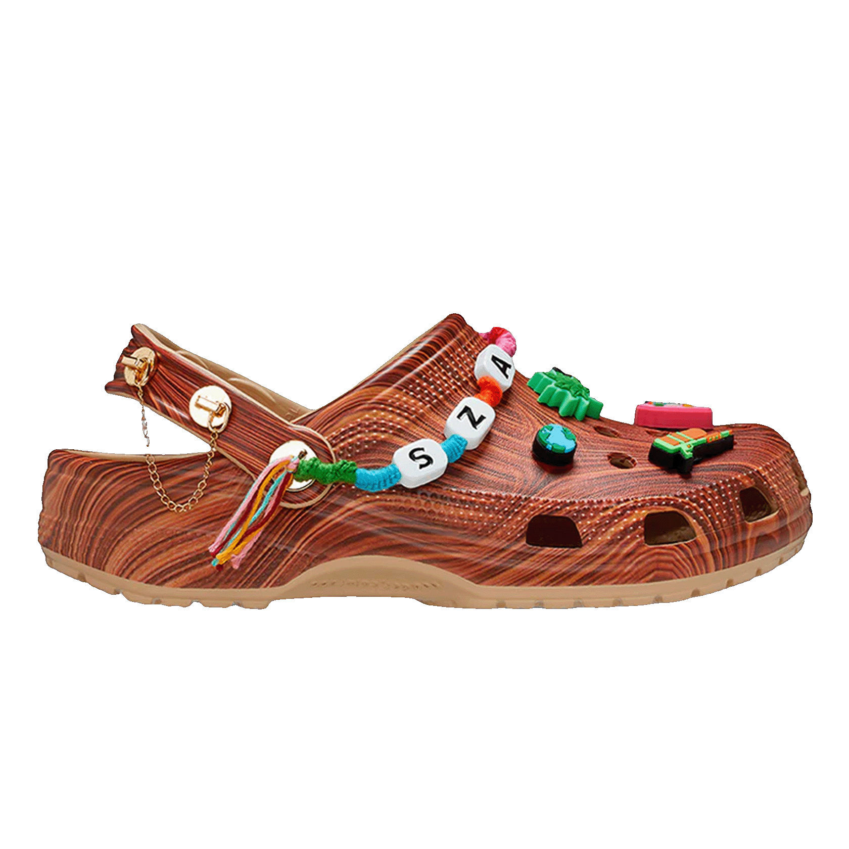 Crocs Classic Clog SZA Wood Grain