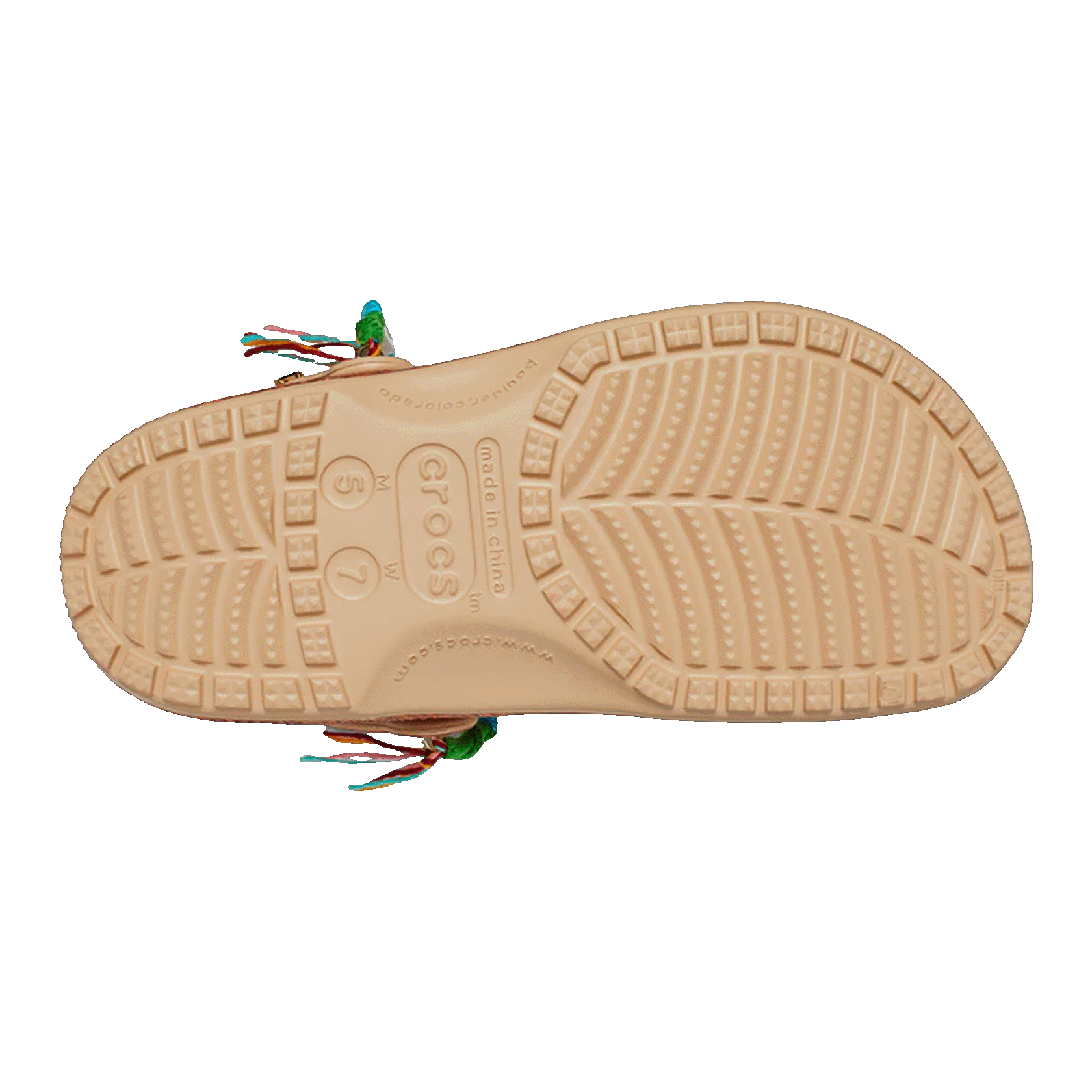 Crocs Classic Clog SZA Wood Grain Sohle