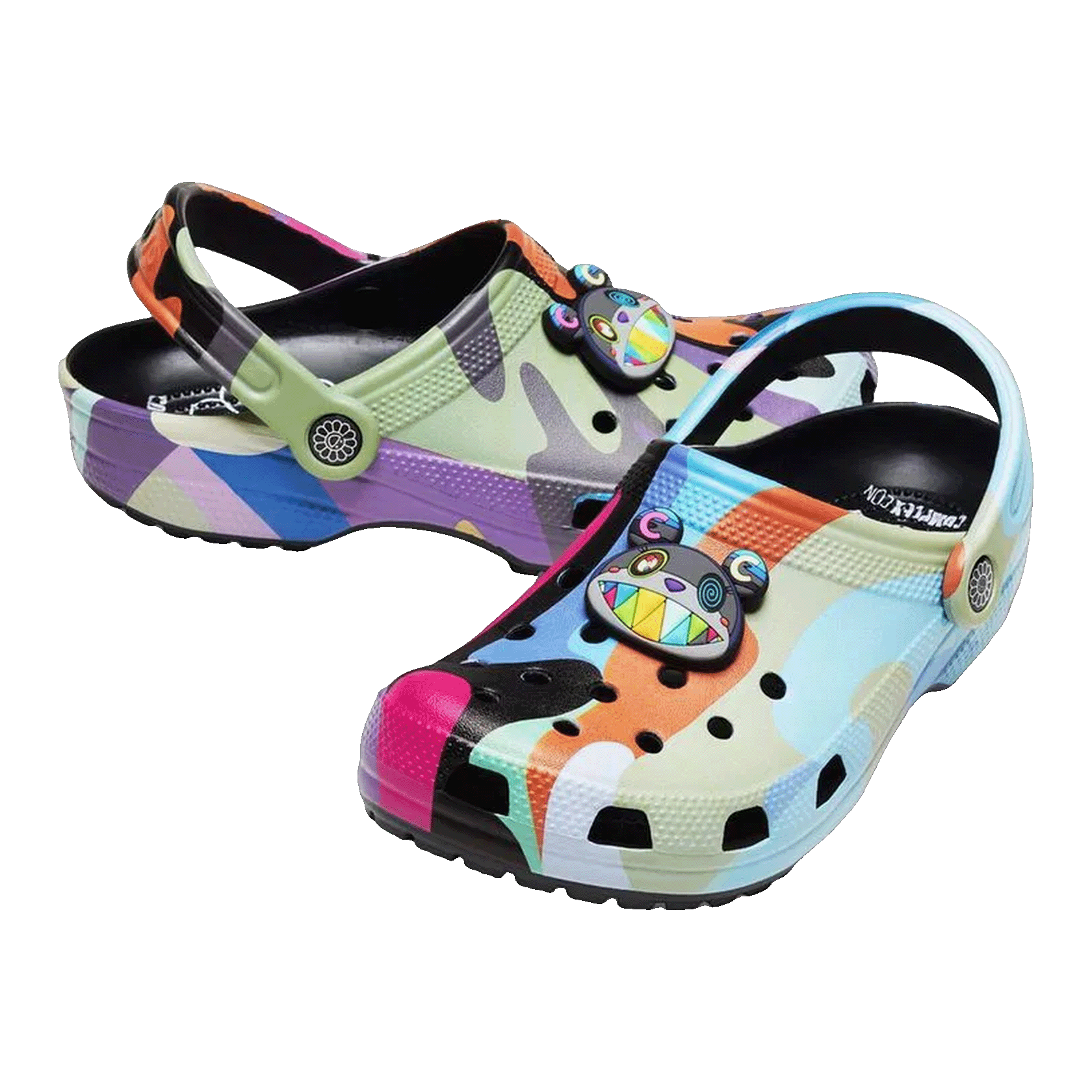 Crocs Classic Clog Takashi Murakami x ComplexCon Side