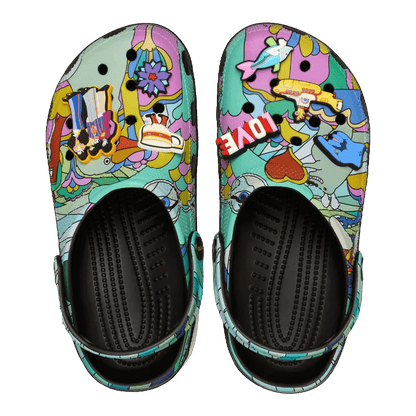 Crocs Classic Clog The Beatles Pepperland Oben