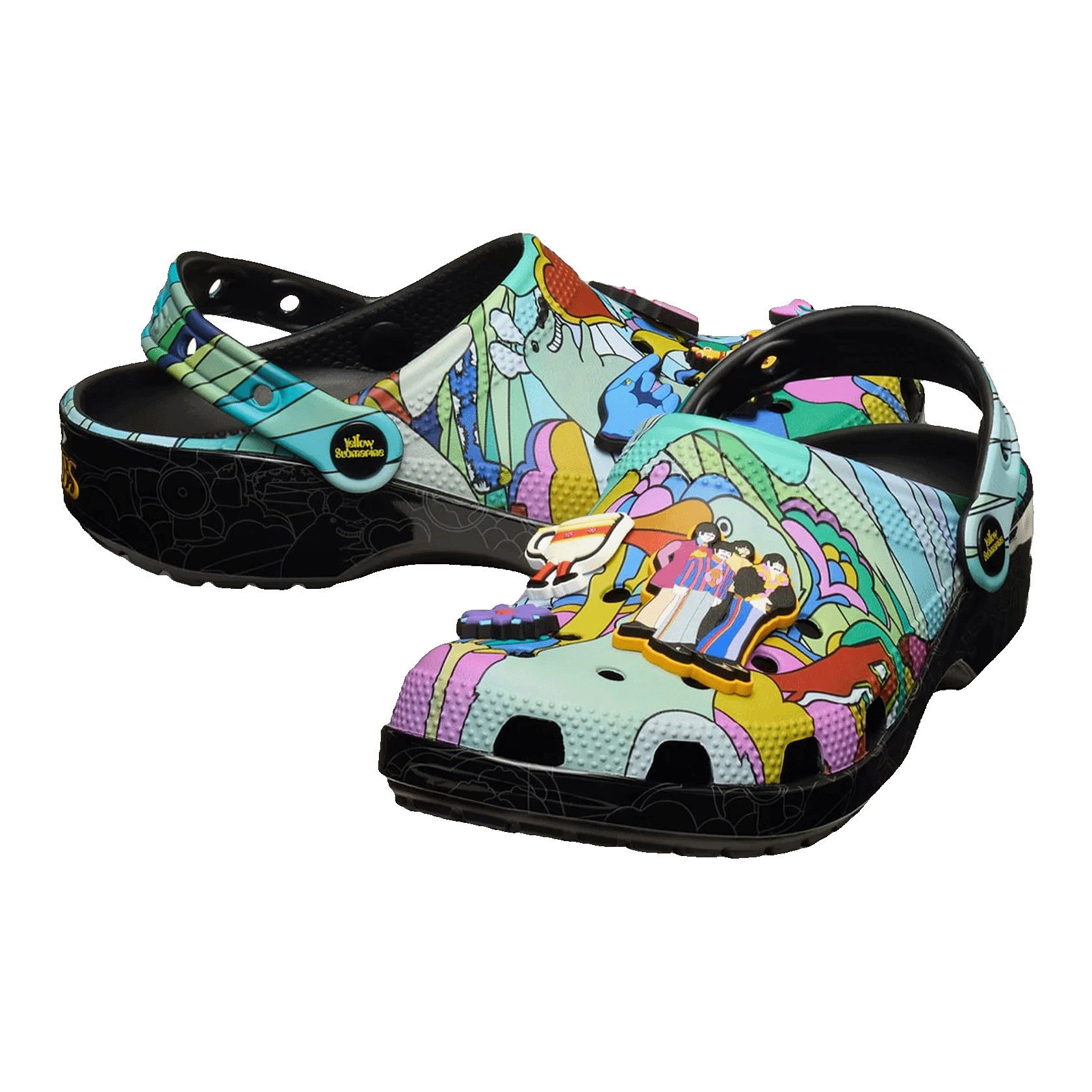 Crocs Classic Clog The Beatles Pepperland Side