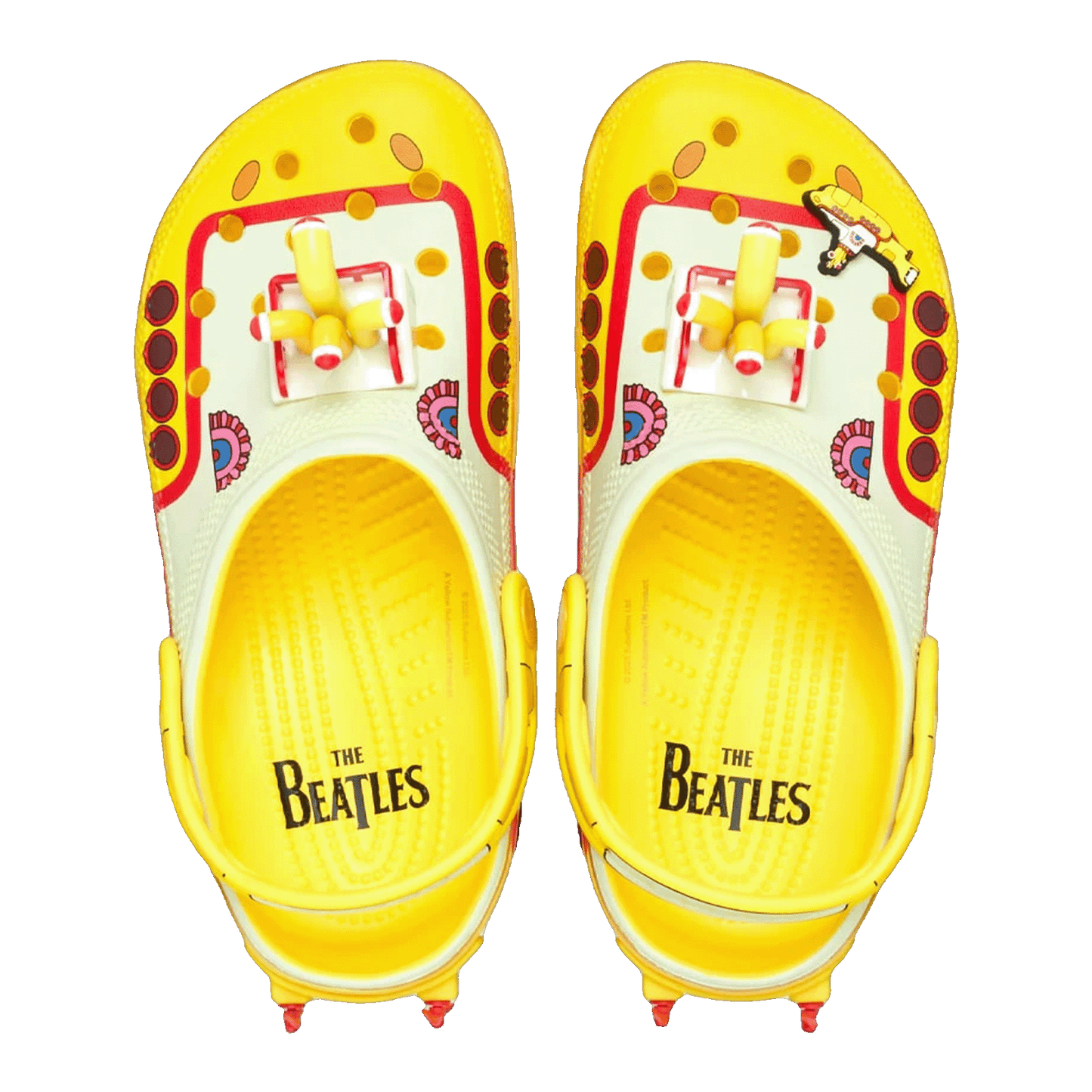 Crocs Classic Clog The Beatles Yellow Submarine Oben