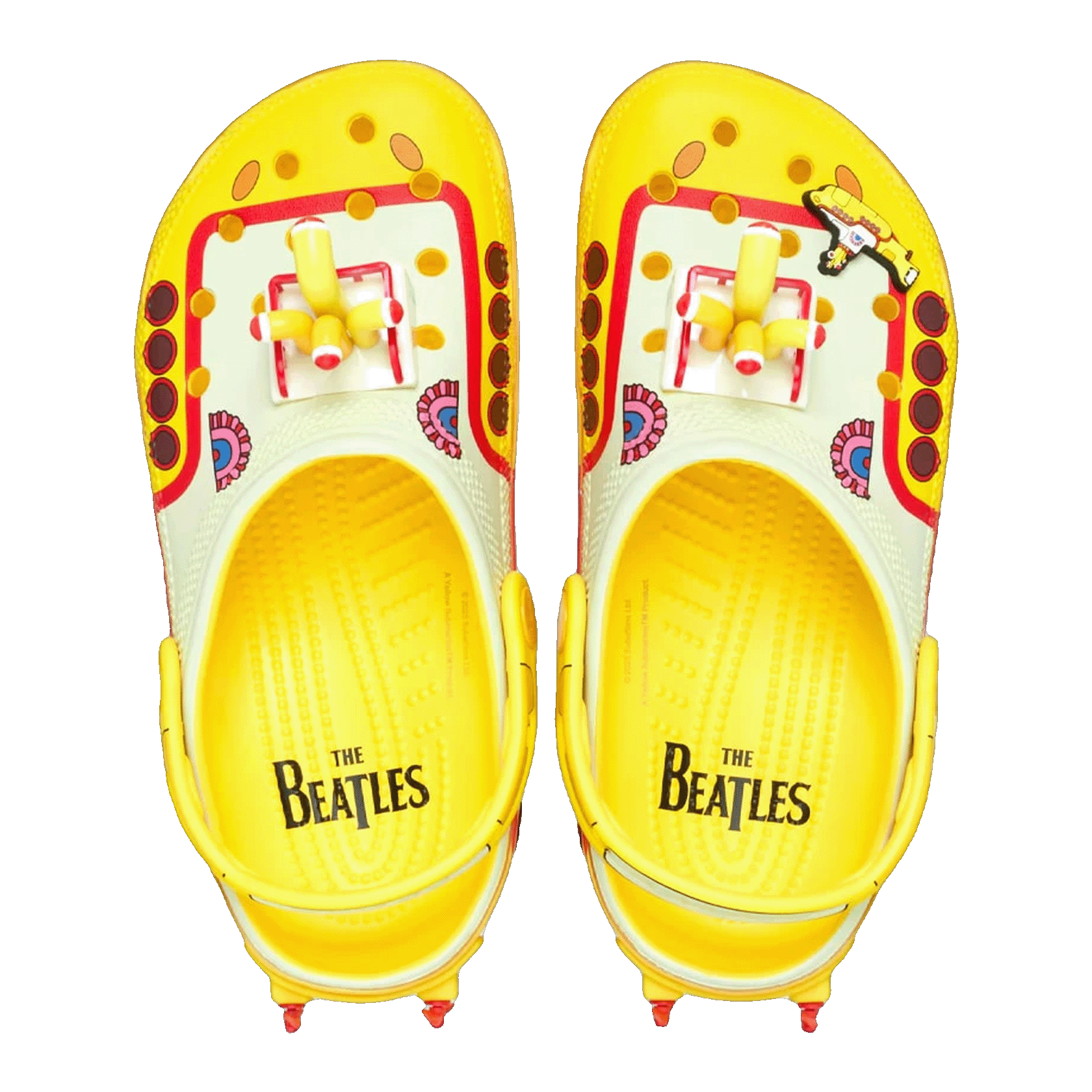 Crocs Classic Clog The Beatles Yellow Submarine Oben