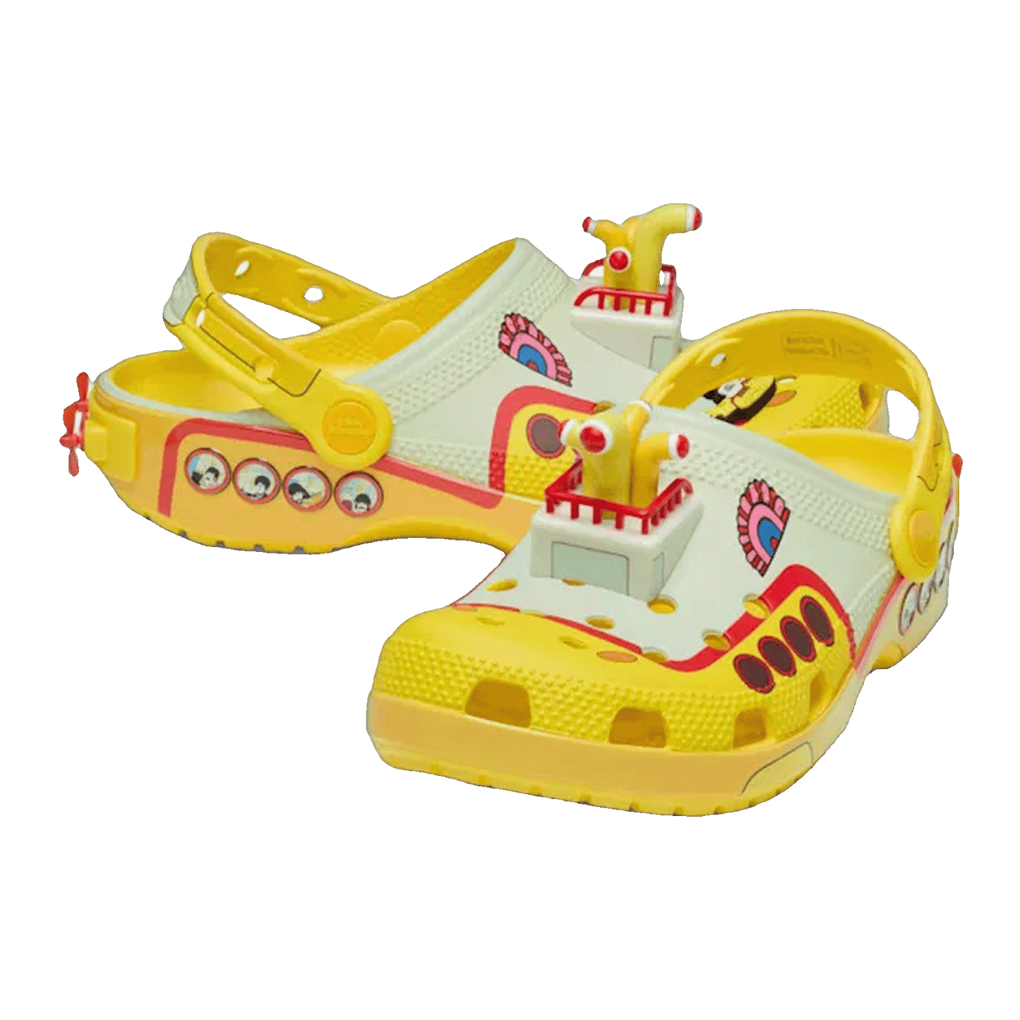 Crocs Classic Clog The Beatles Yellow Submarine Side