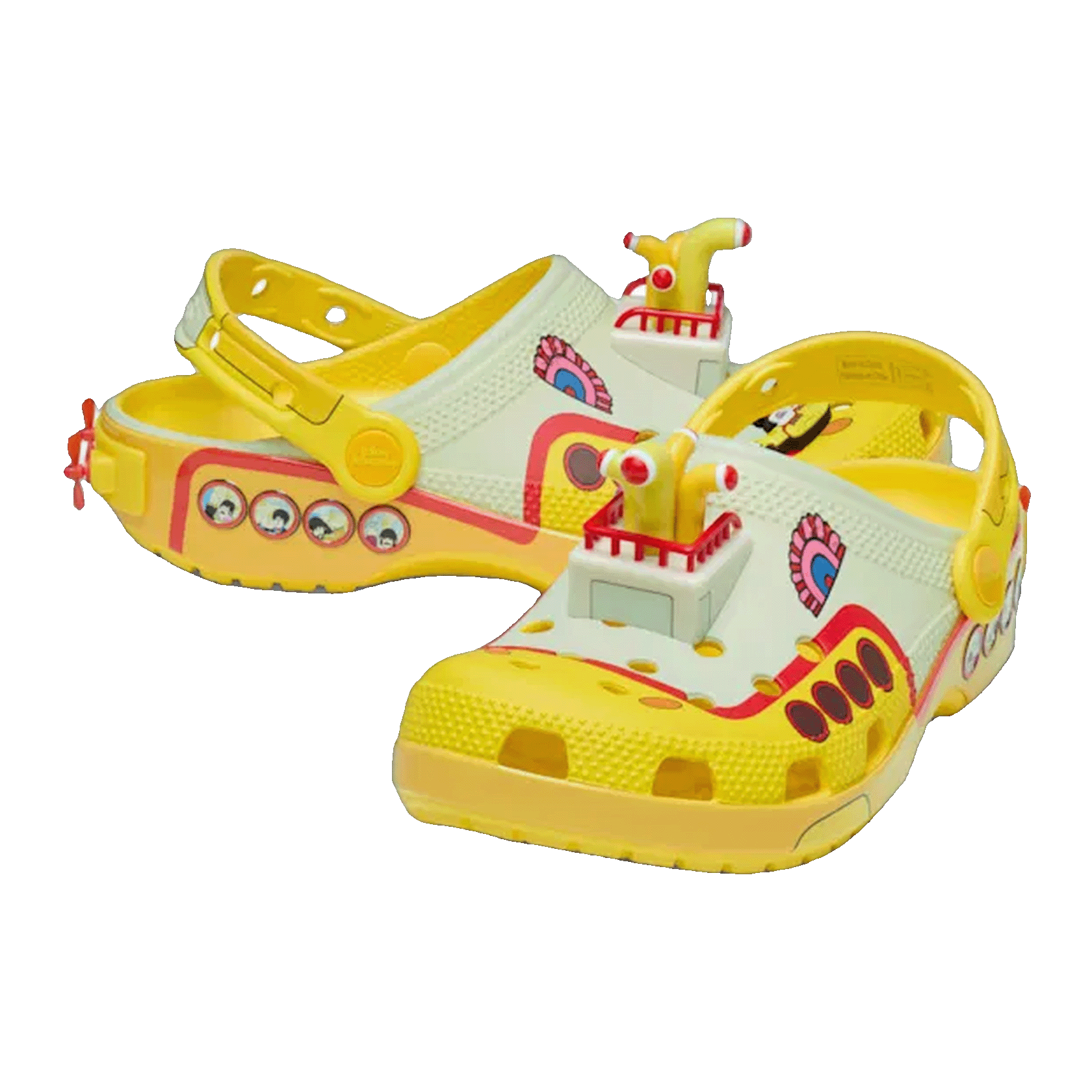 Crocs Classic Clog The Beatles Yellow Submarine Side