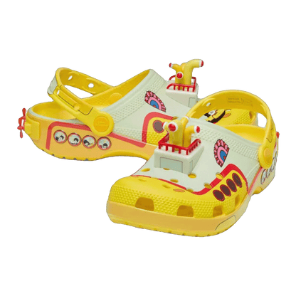 Crocs Classic Clog The Beatles Yellow Submarine Side
