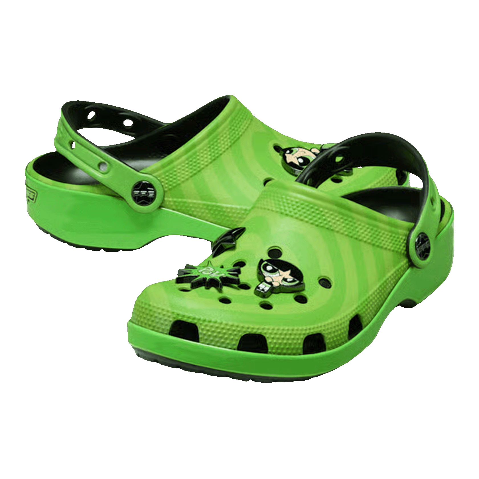 Crocs Classic Clog The Powerpuff Girls Buttercup Side