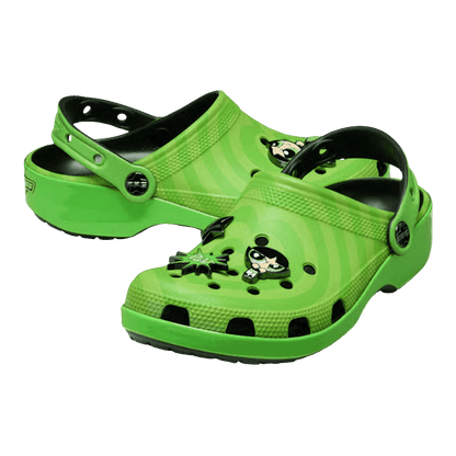 Crocs Classic Clog The Powerpuff Girls Buttercup Side