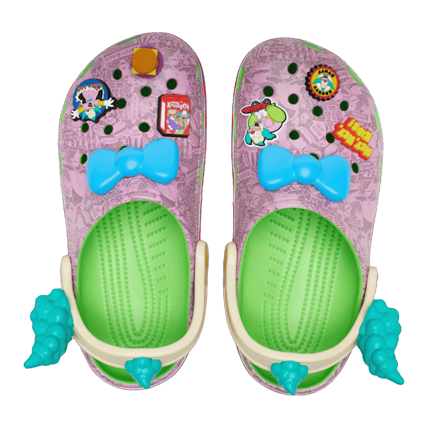 Crocs Classic Clog The Simpsons Krusty the Clown Oben