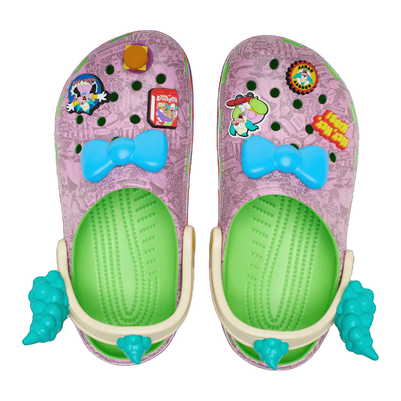 Crocs Classic Clog The Simpsons Krusty the Clown Oben