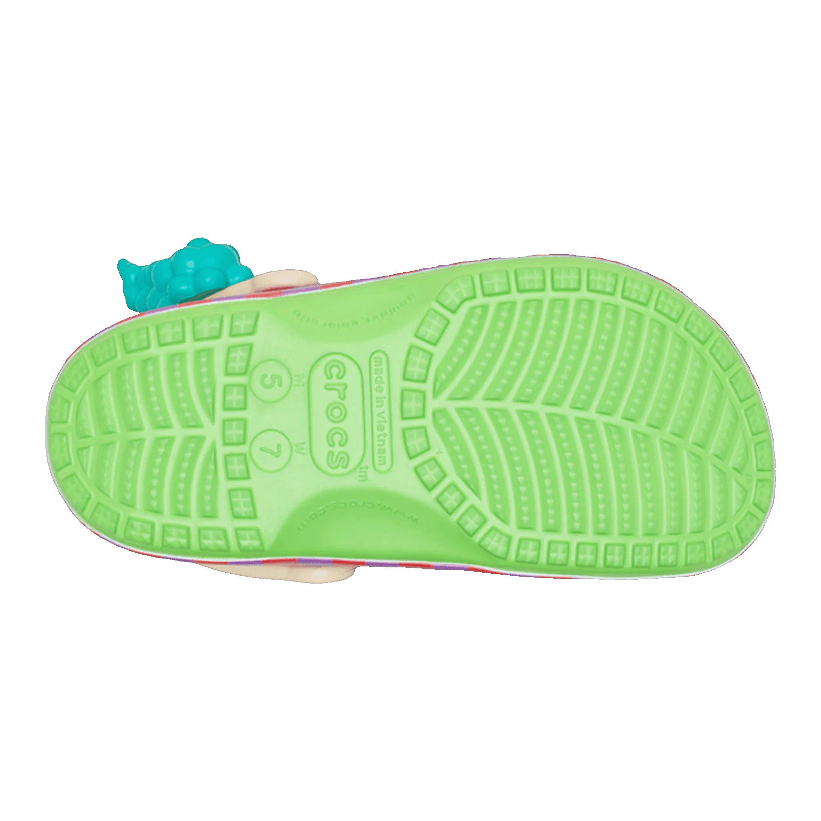 Crocs Classic Clog The Simpsons Krusty the Clown Sohle