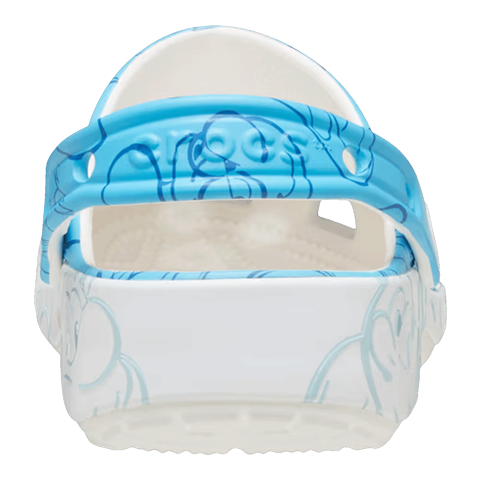 Crocs Classic Clog The Smurfs (Kids) Back