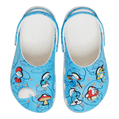 Crocs Classic Clog The Smurfs (Kids) Oben