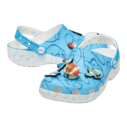 Crocs Classic Clog The Smurfs Side