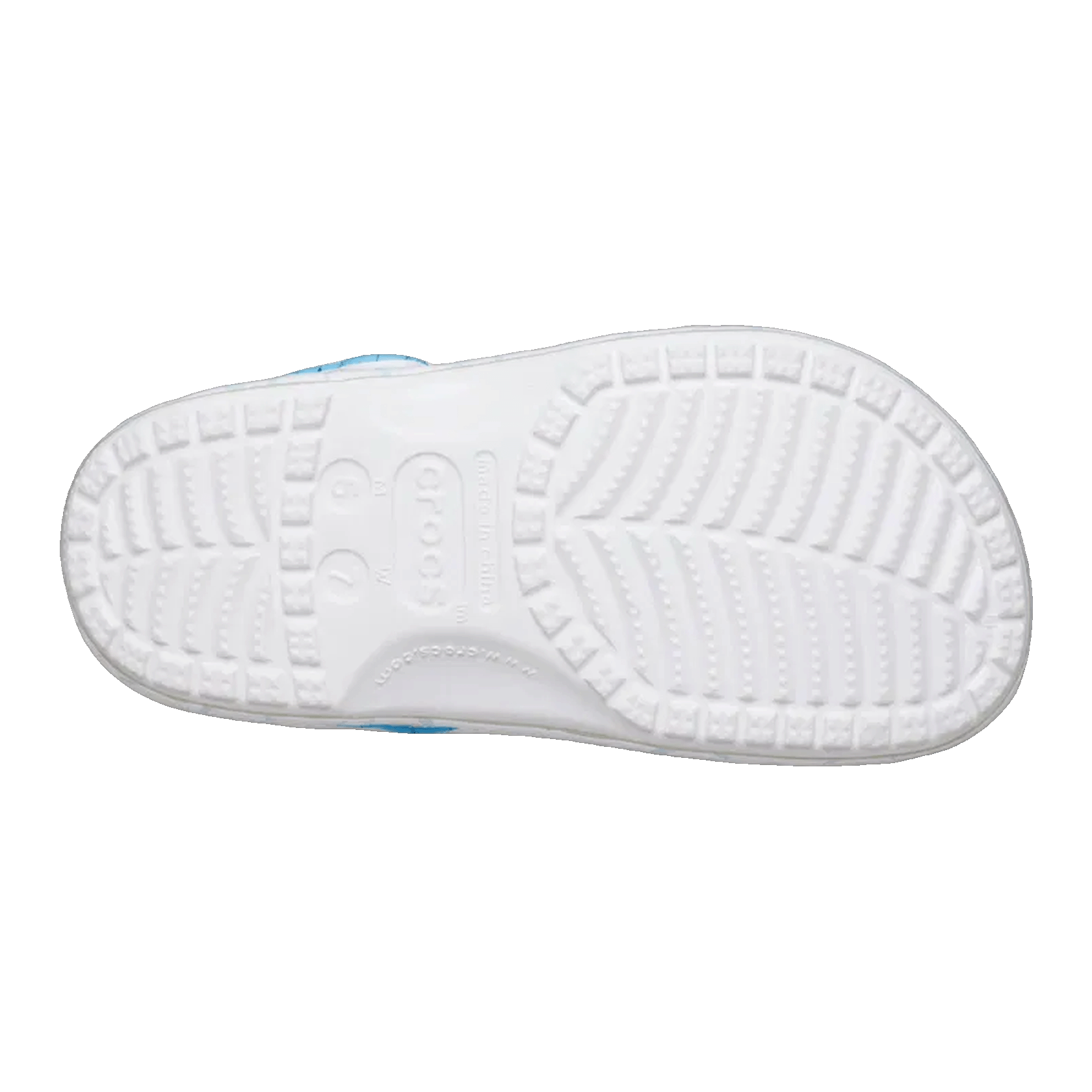 Crocs Classic Clog The Smurfs Sohle