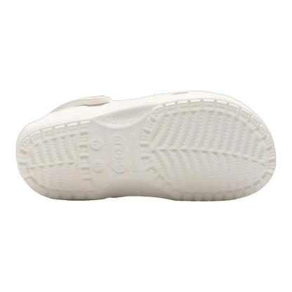 Crocs Classic Clog White Sohle