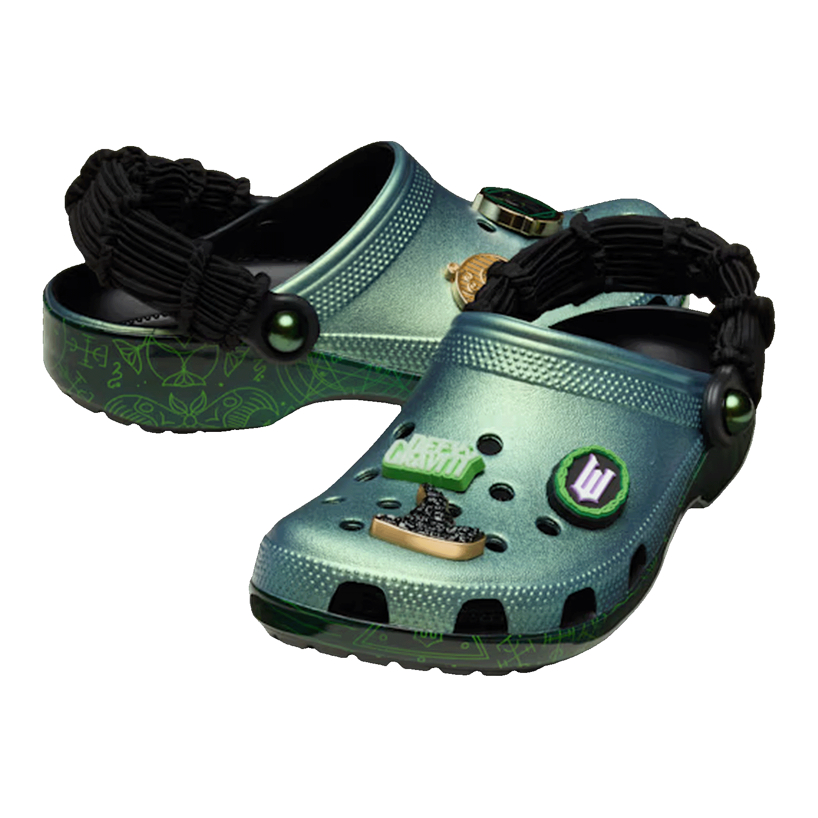 Crocs Classic Clog Wicked Elphaba Side