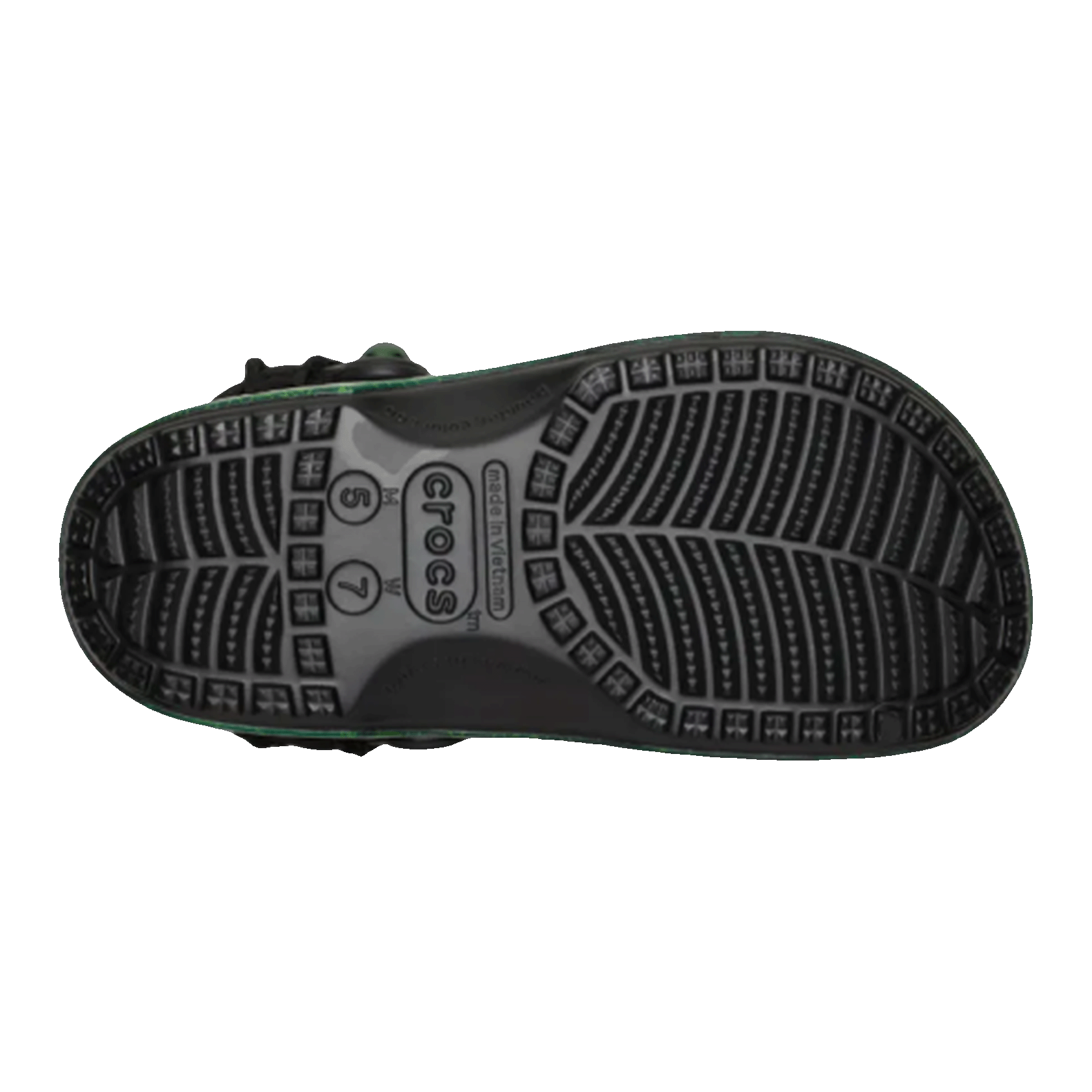 Crocs Classic Clog Wicked Elphaba Sohle