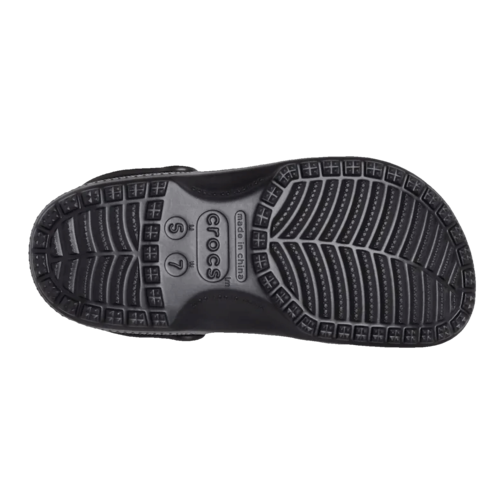 Crocs Classic Clog Wu-Tang Clan Black Sohle