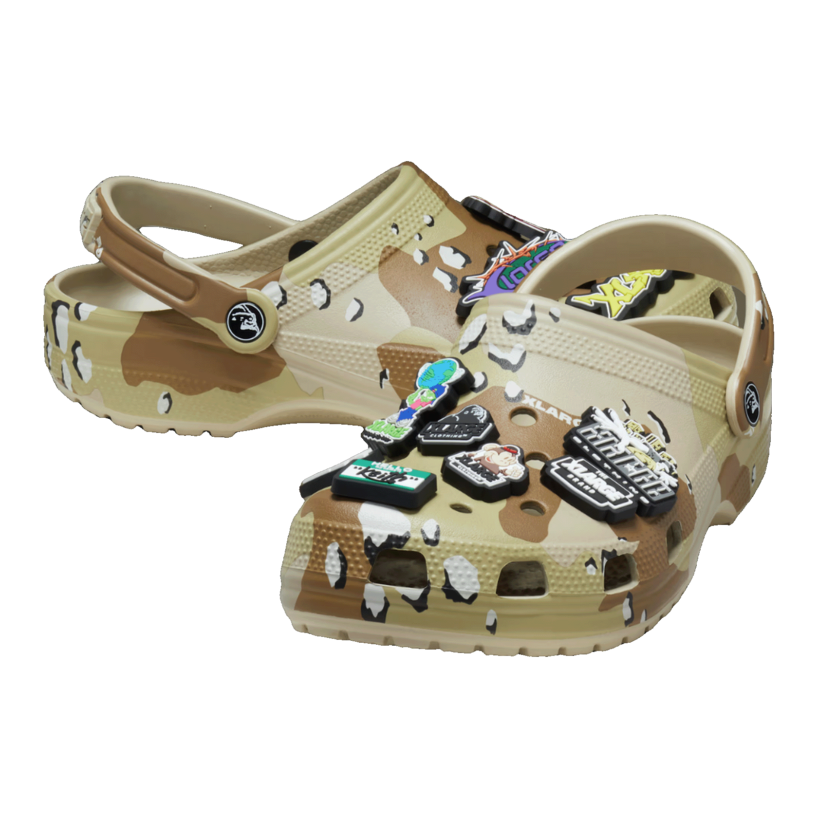 Crocs Classic Clog XLARGE Desert Camo Side