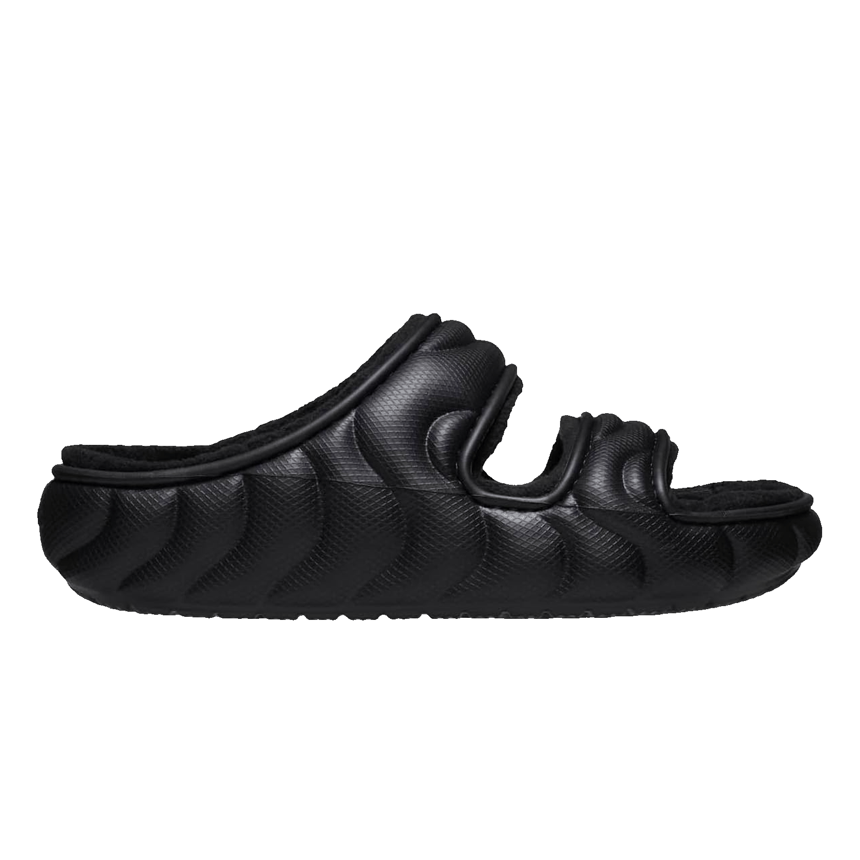 Crocs Classic Cozzzy Overpuff Sandal Black