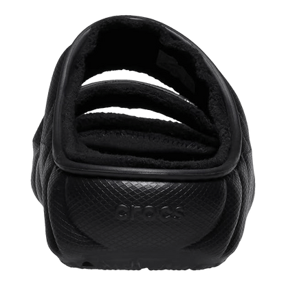 Crocs Classic Cozzzy Overpuff Sandal Black Back