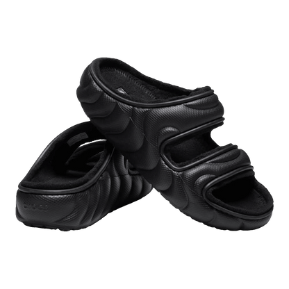 Crocs Classic Cozzzy Overpuff Sandal Black Side