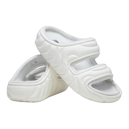 Crocs Classic Cozzzy Overpuff Sandal White Side