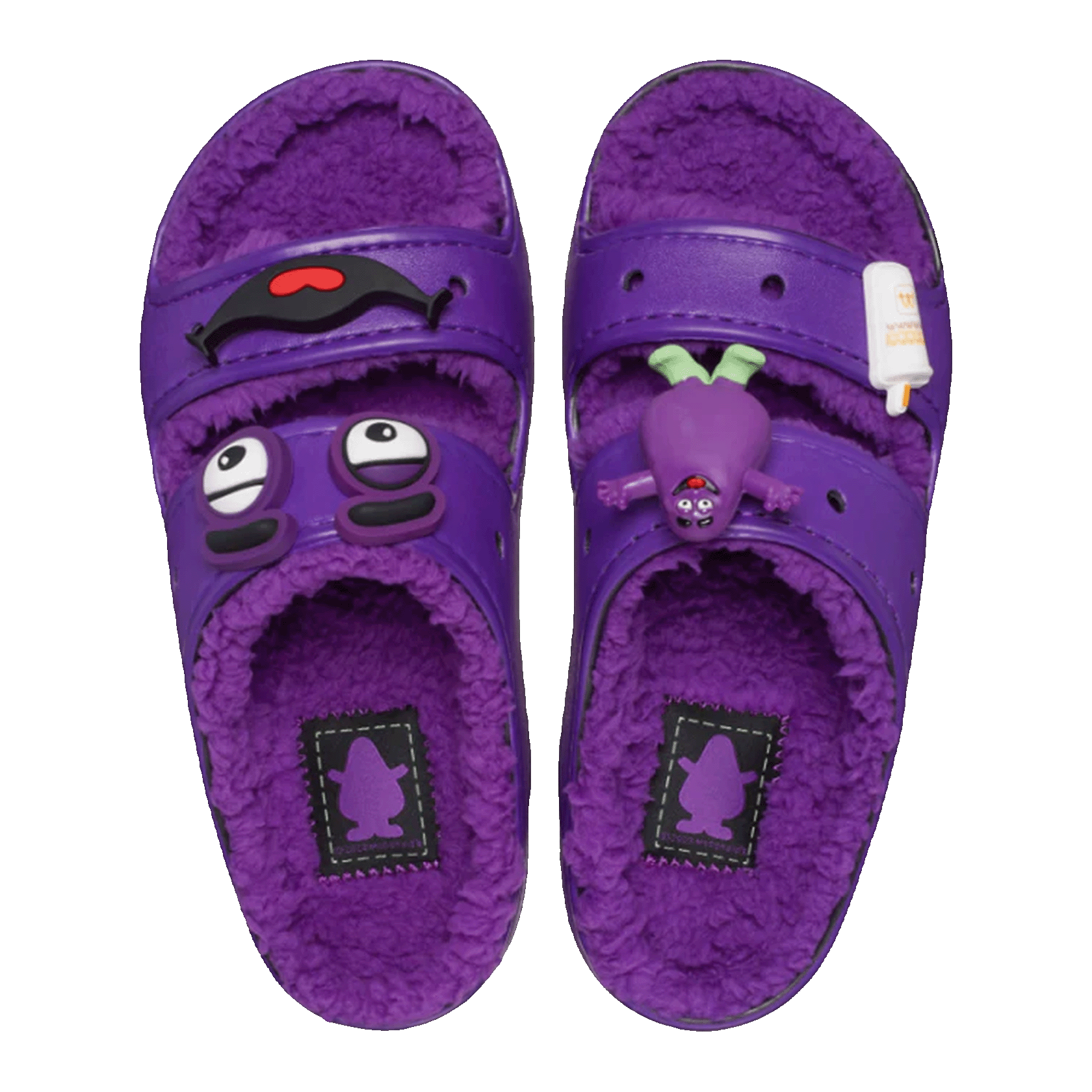 Crocs Classic Cozzzy Sandal McDonald's Grimace Oben