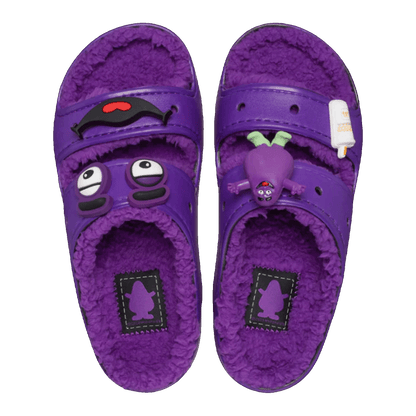 Crocs Classic Cozzzy Sandal McDonald's Grimace Oben