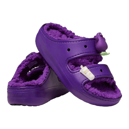 Crocs Classic Cozzzy Sandal McDonald's Grimace Side
