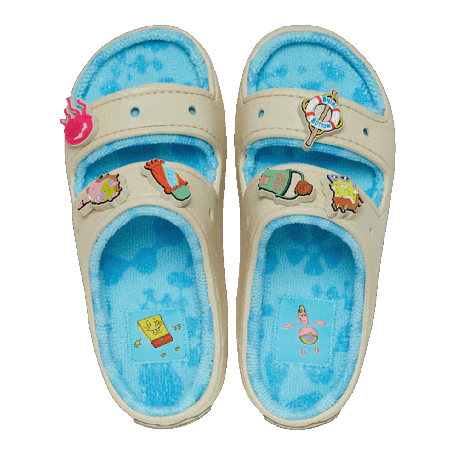 Crocs Classic Cozzzy Sandal SpongeBob SquarePants Oben